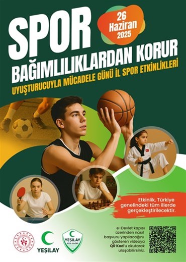 SPOR BAĞIMLILIKLARDAN KORUR. UYUŞTURUCU İLE MÜCADELE GÜNÜ İL SPOR ETKİNLİKLERİ
