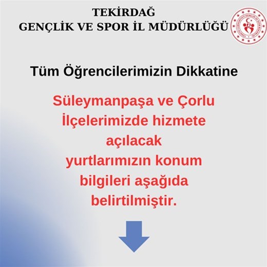 TÜM ÖĞRENCİLERİMİZİN DİKKATİNE