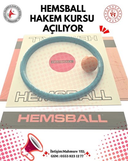 HEMSBALL HAKEM KURSU AÇILIYOR