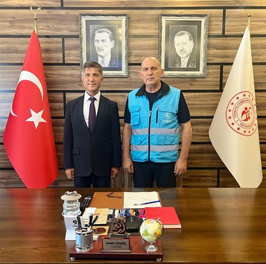 ÇORLU KAYMAKAMI’NDAN İL MÜDÜRÜMÜZ AHMET ÜZGÜN’E ZİYARET